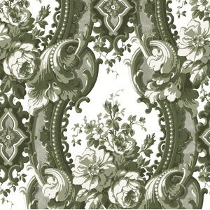 Astoria Grand Tapete Dreamer Damask 10 m x 52 cm & Bewertungen | Wayfair.de